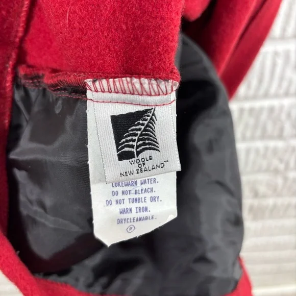 Swanndri Heavyweight Wool Vest Red Medium - Picture 6 of 6